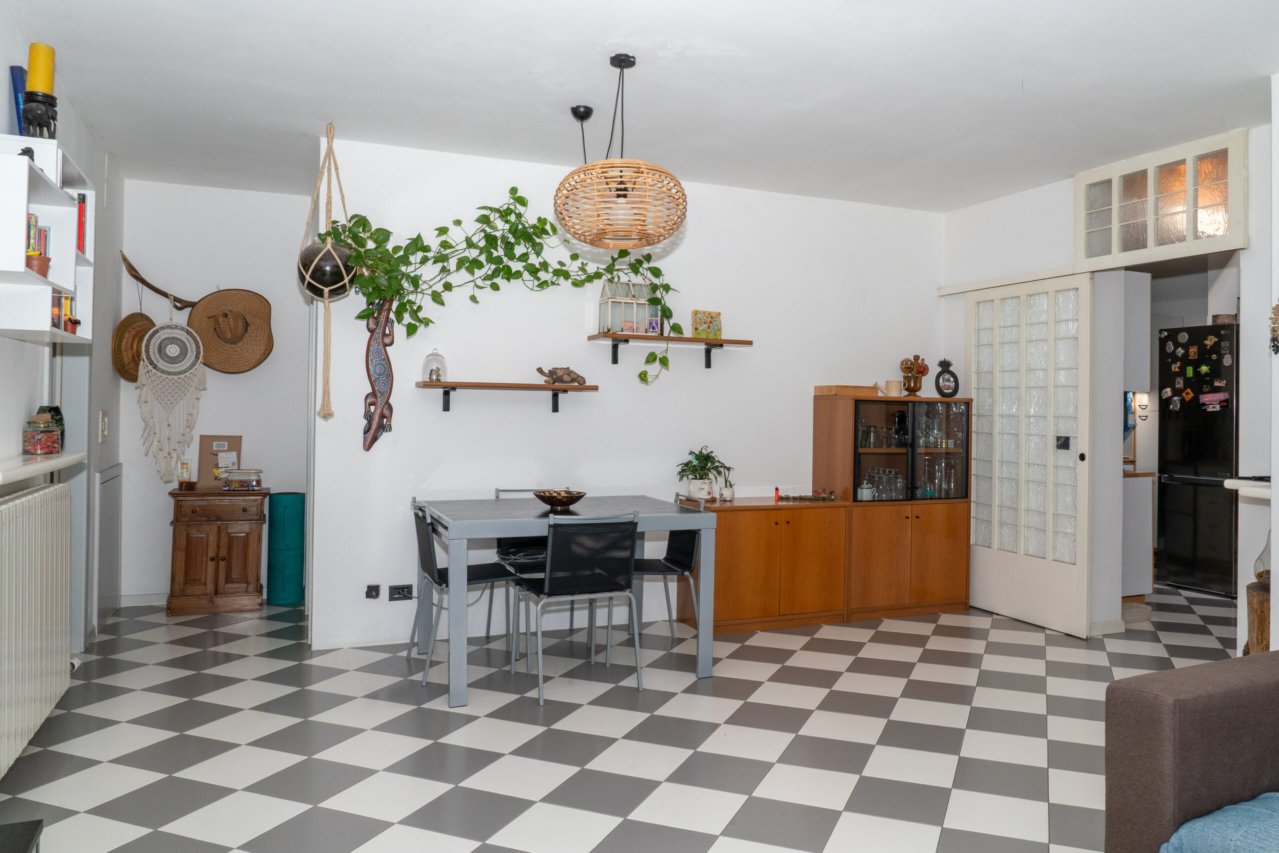 Porzione di casa a Drena con giardino e vista castello 