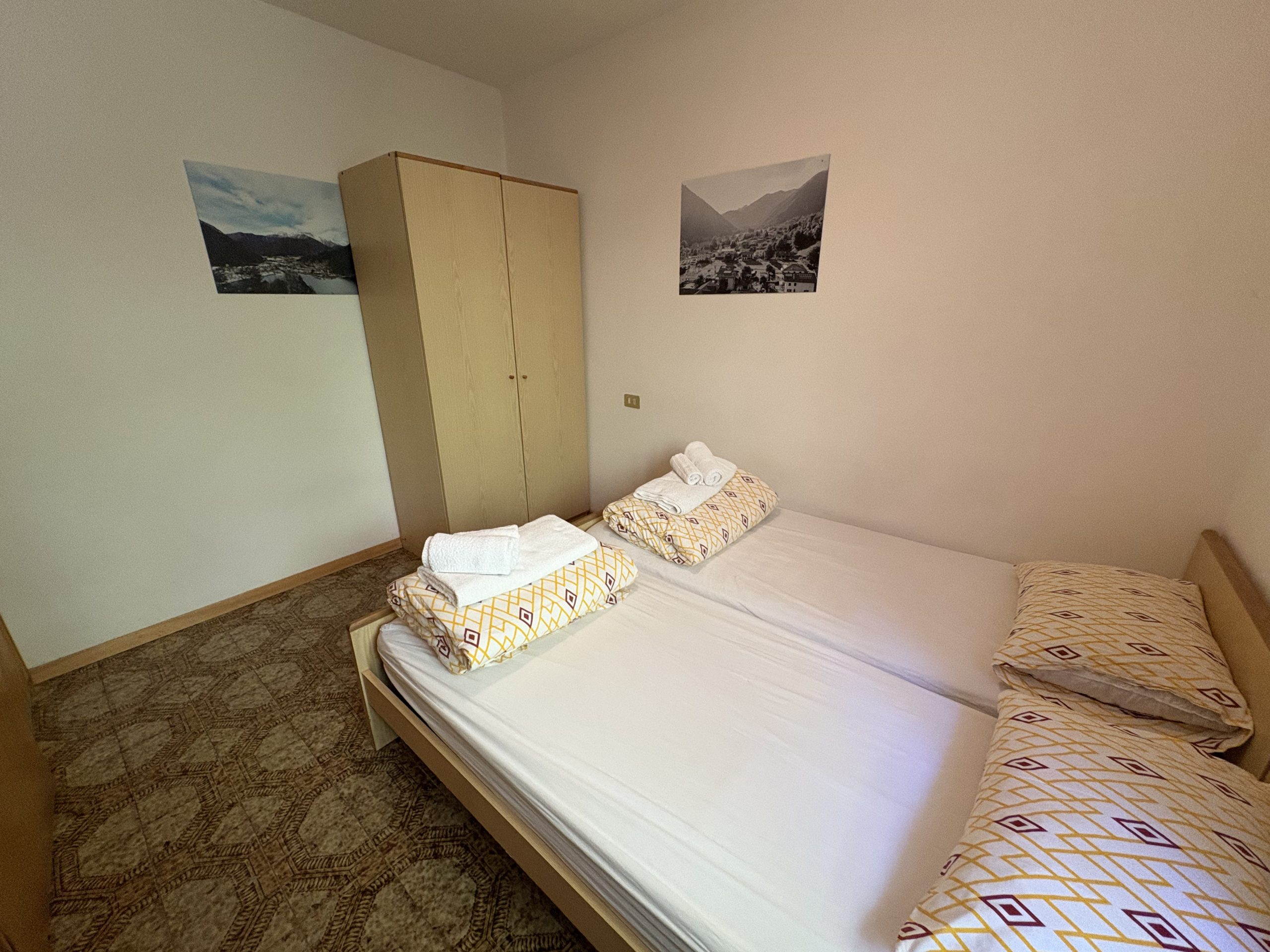Trilocale in affitto sul Lago di Ledro con posto barca