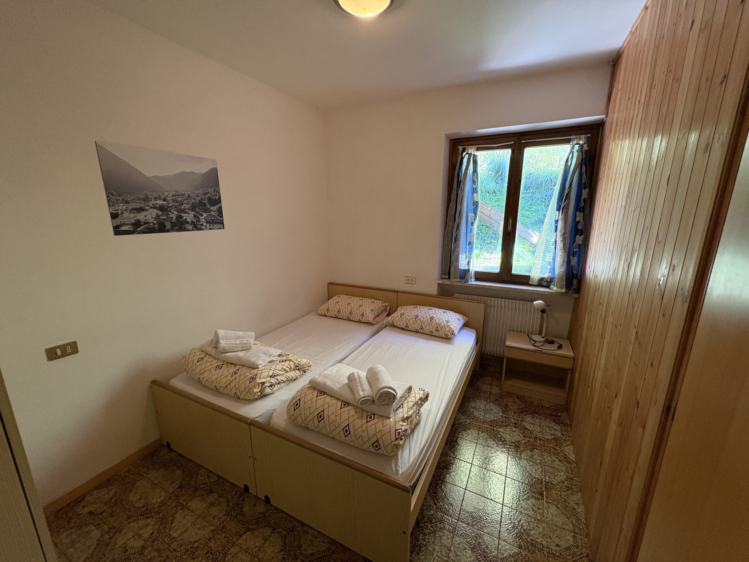 Trilocale in affitto sul Lago di Ledro con posto barca