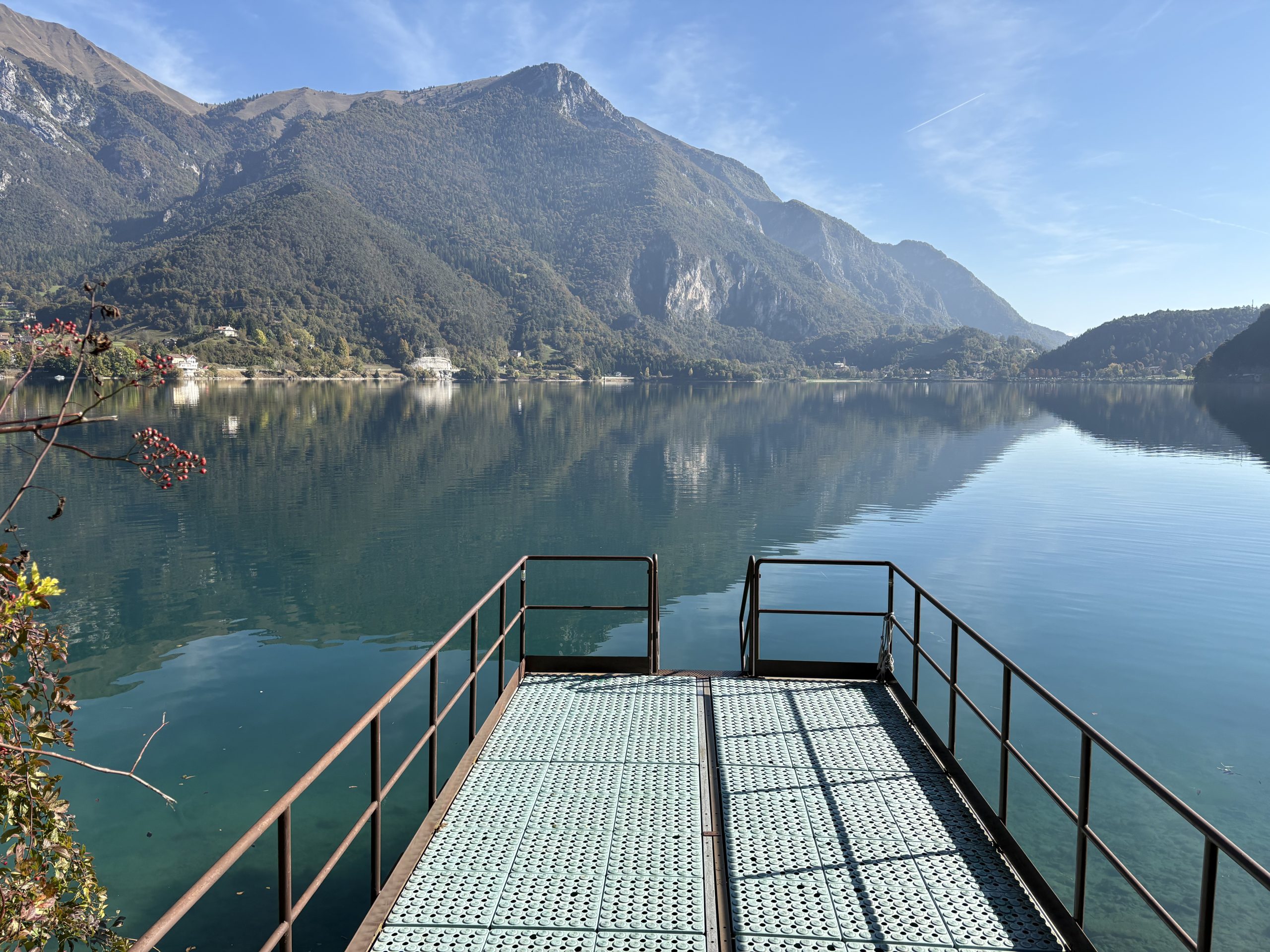 Trilocale in affitto sul Lago di Ledro con posto barca